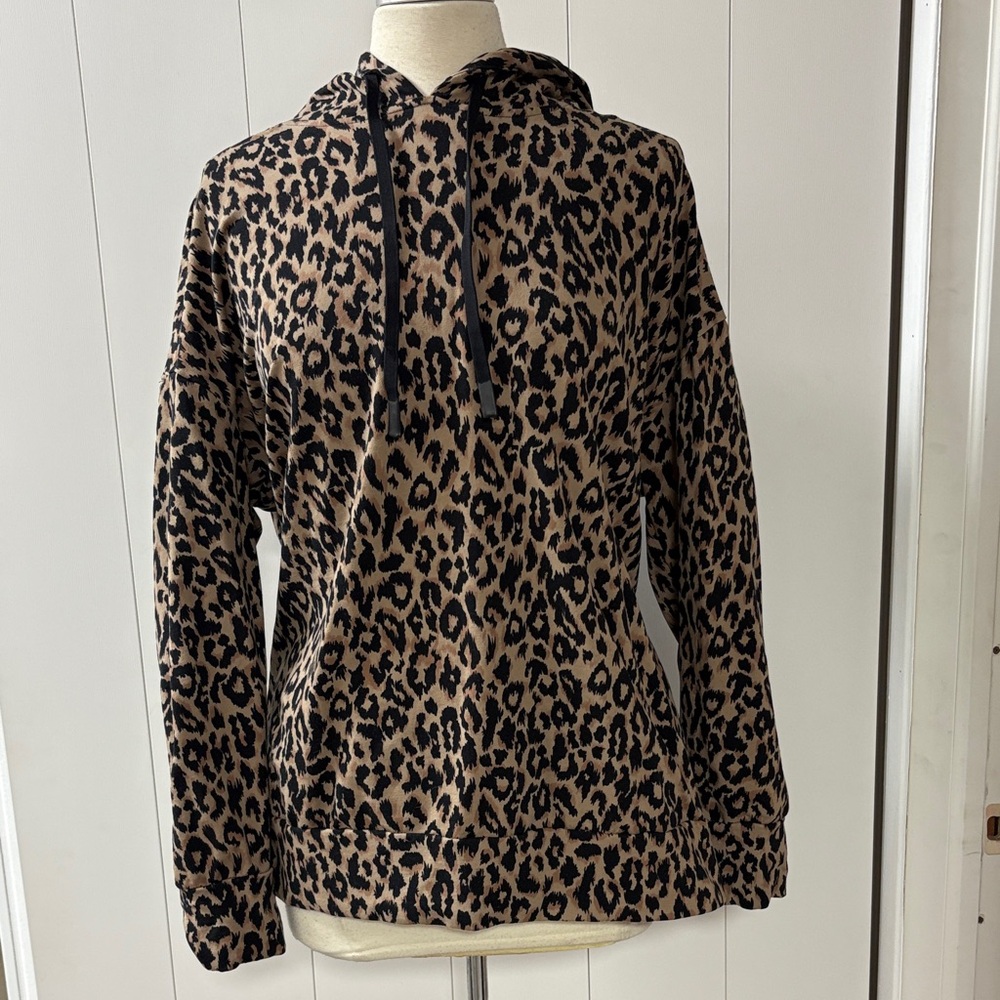 City Chic Animal Print Hoodie